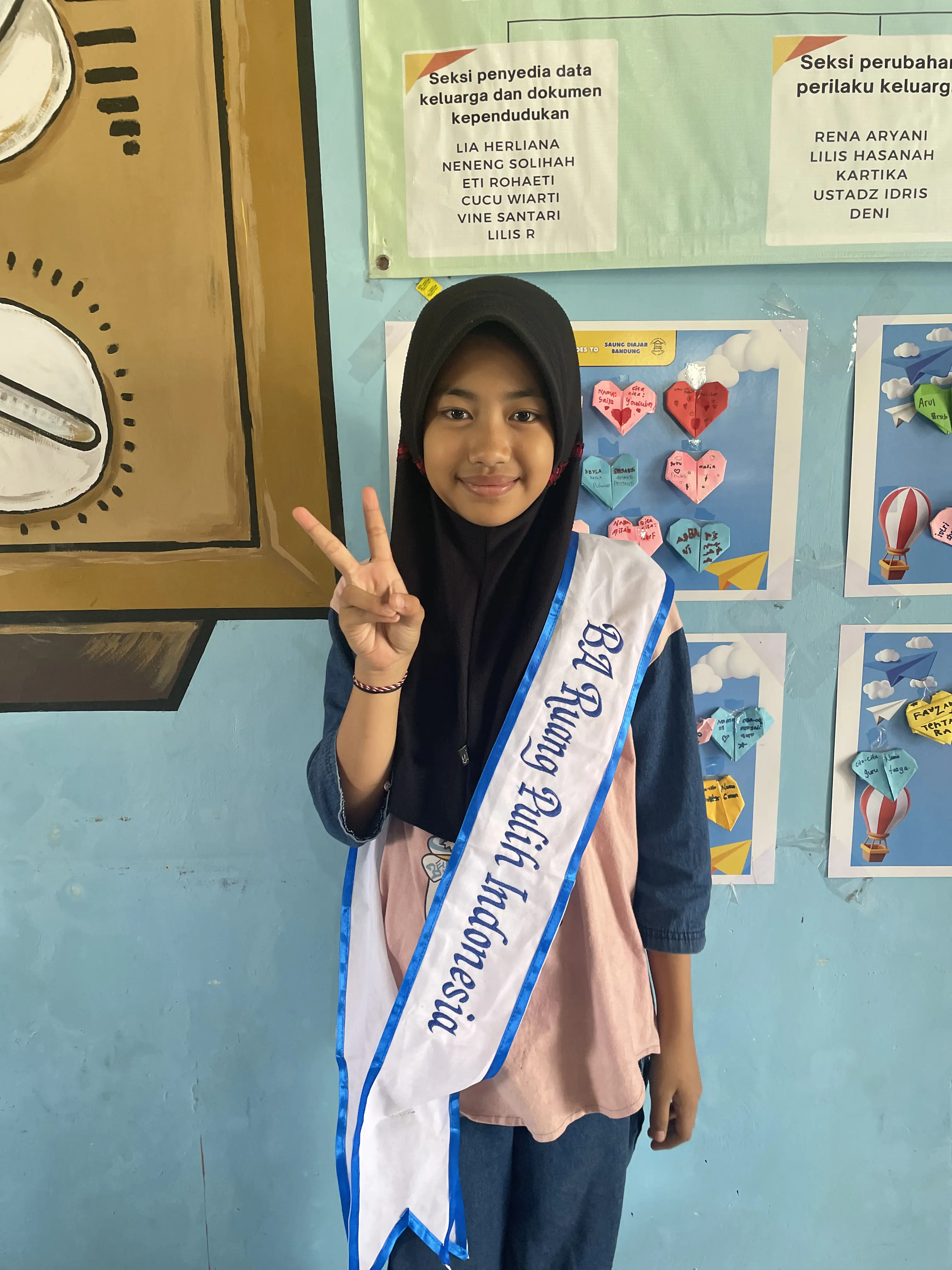 Menyusun balok edukasi